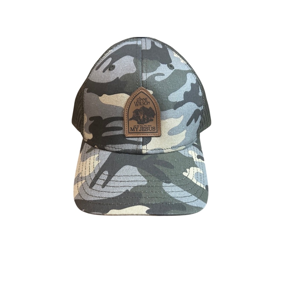 Anne Wilson My Jesus Camo Trucker Hat Mesh Snapback Otto Cap 105-1247-CP01046